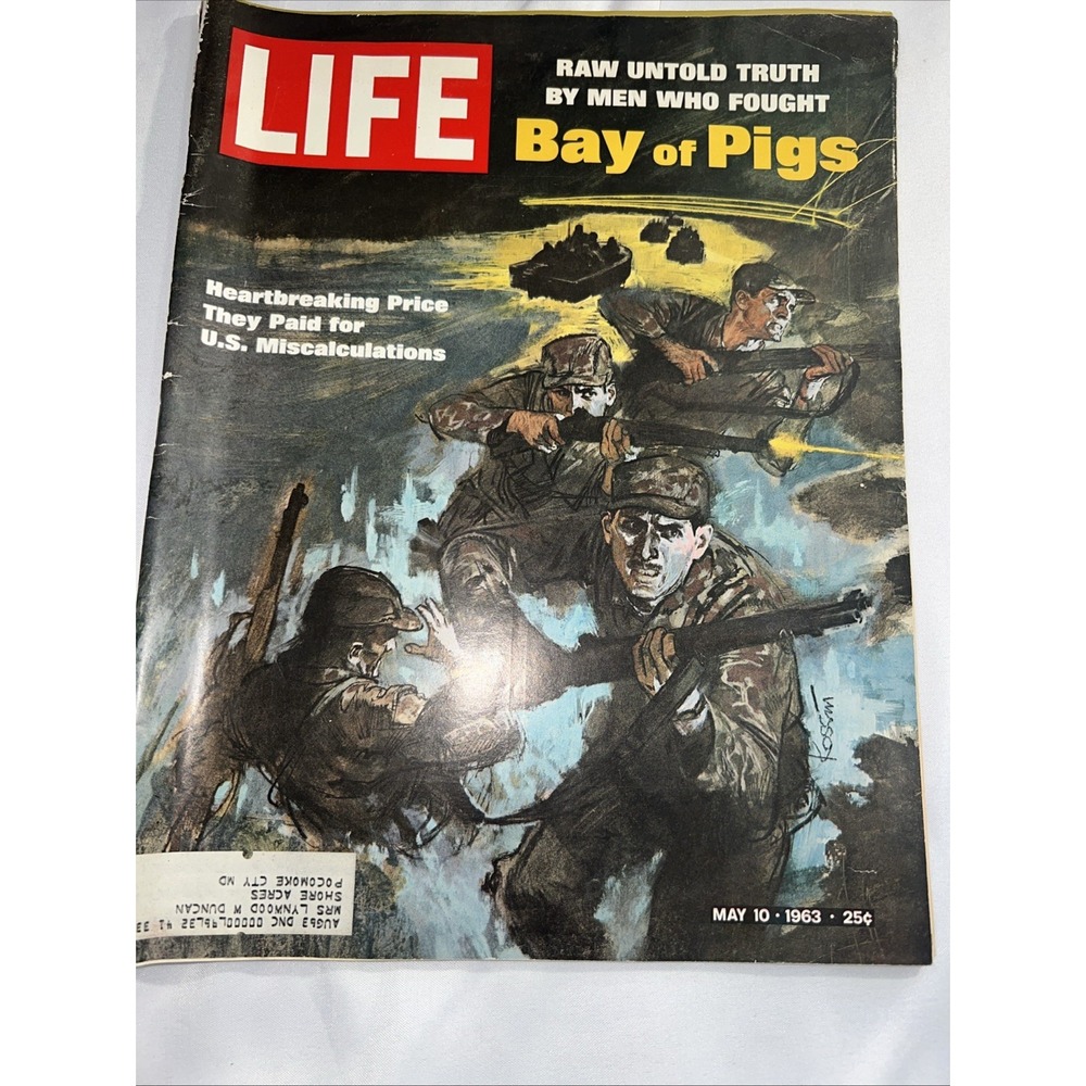 OSM237 LIFE MAGAZINE‎ MAY 10 1963 BAY OF PIGS